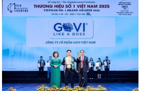 ​Nội thất văn phòng Govi - Vươn tầm Thương Hiệu Quốc Gia với Giải Thưởng Thương Hiệu Số 1 Việt Nam 2025
